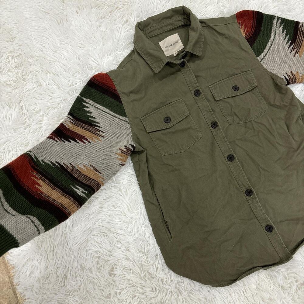 Aztec Pattern Fall Jacket - image 2